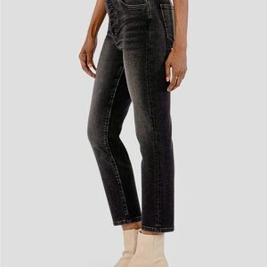 Kut from the Kloth Rosa High Rise Vintage Crop Straight Jeans
